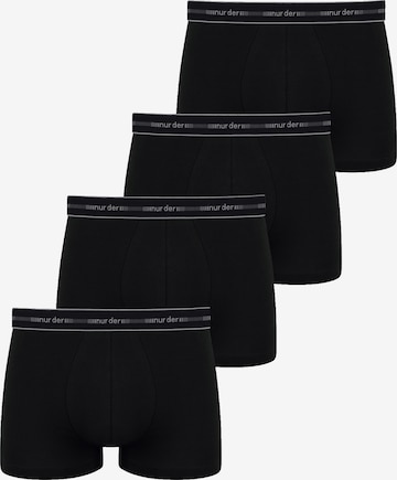 Nur Der Boxershorts ' 3D-Flex Classic ' in Zwart: voorkant