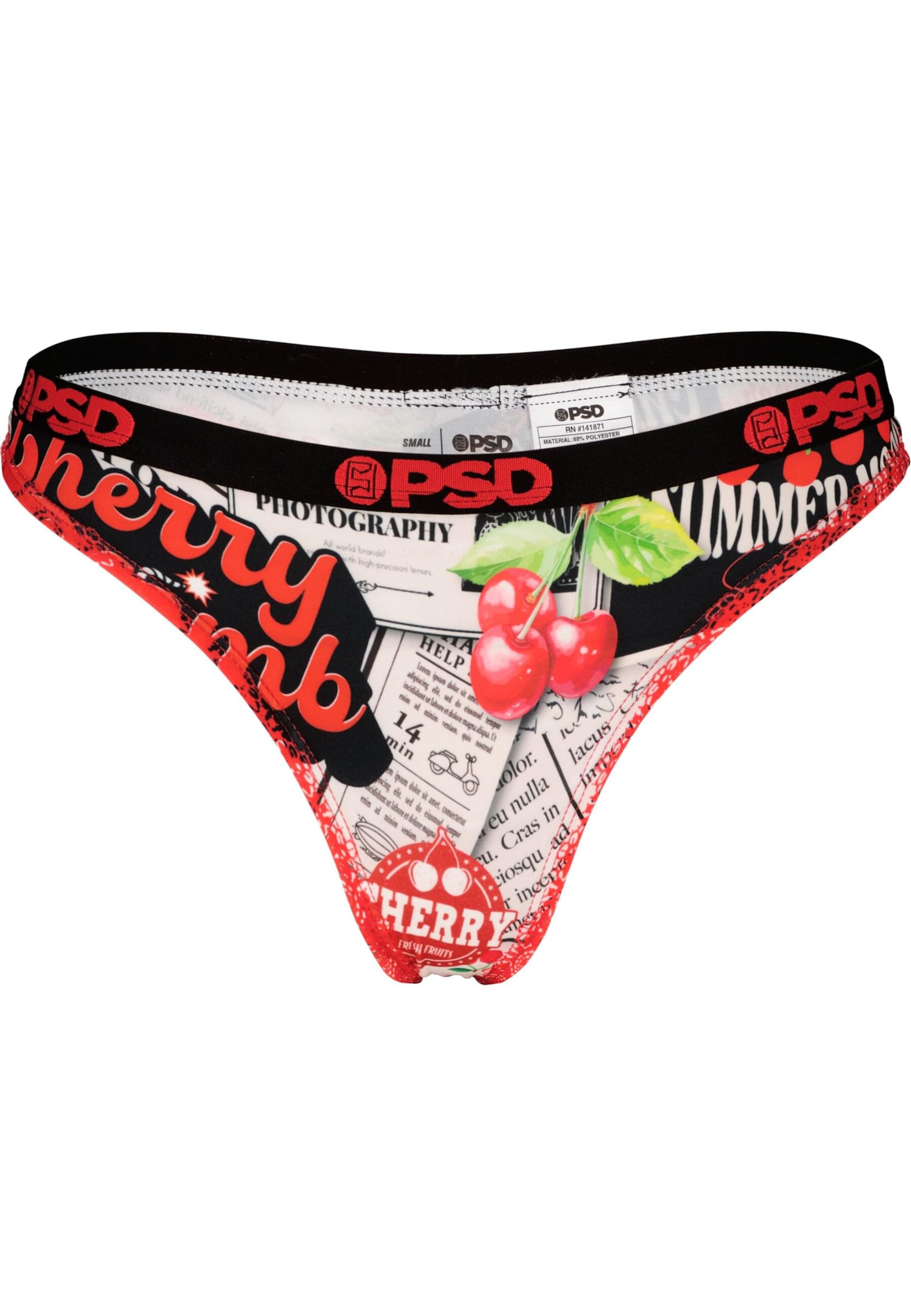 PSD Slip 'Cherry Bomb' in Mixed colours: front