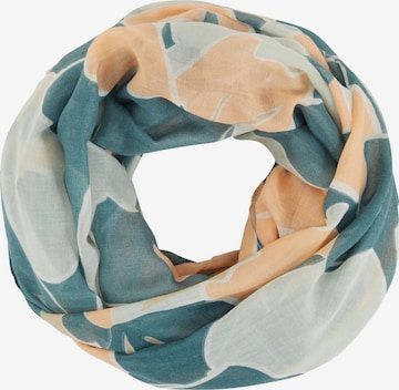 TOM TAILOR Tube Scarf in Green: front