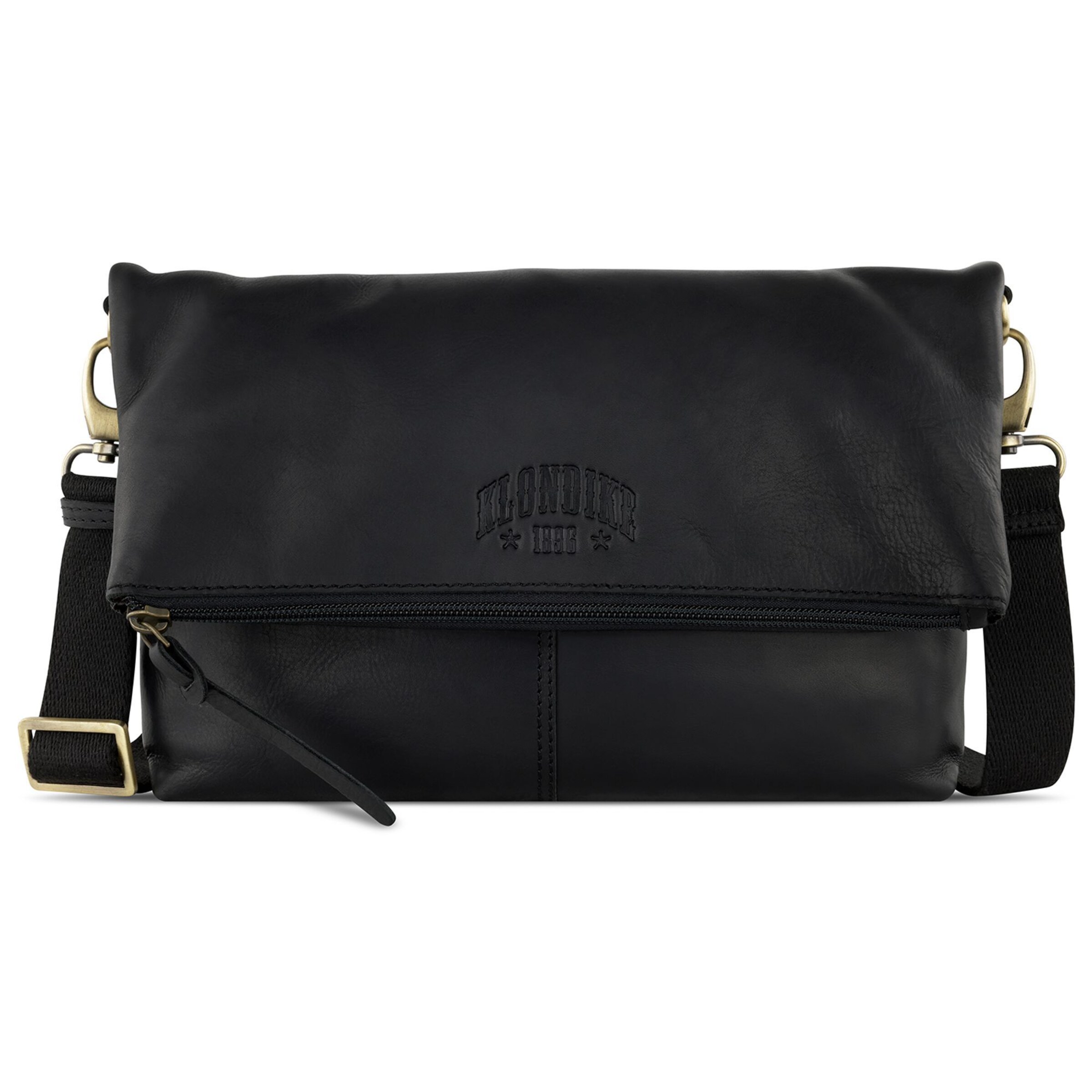 Borsa a tracolla 'Jessica' di KLONDIKE 1896 in grigio: frontale