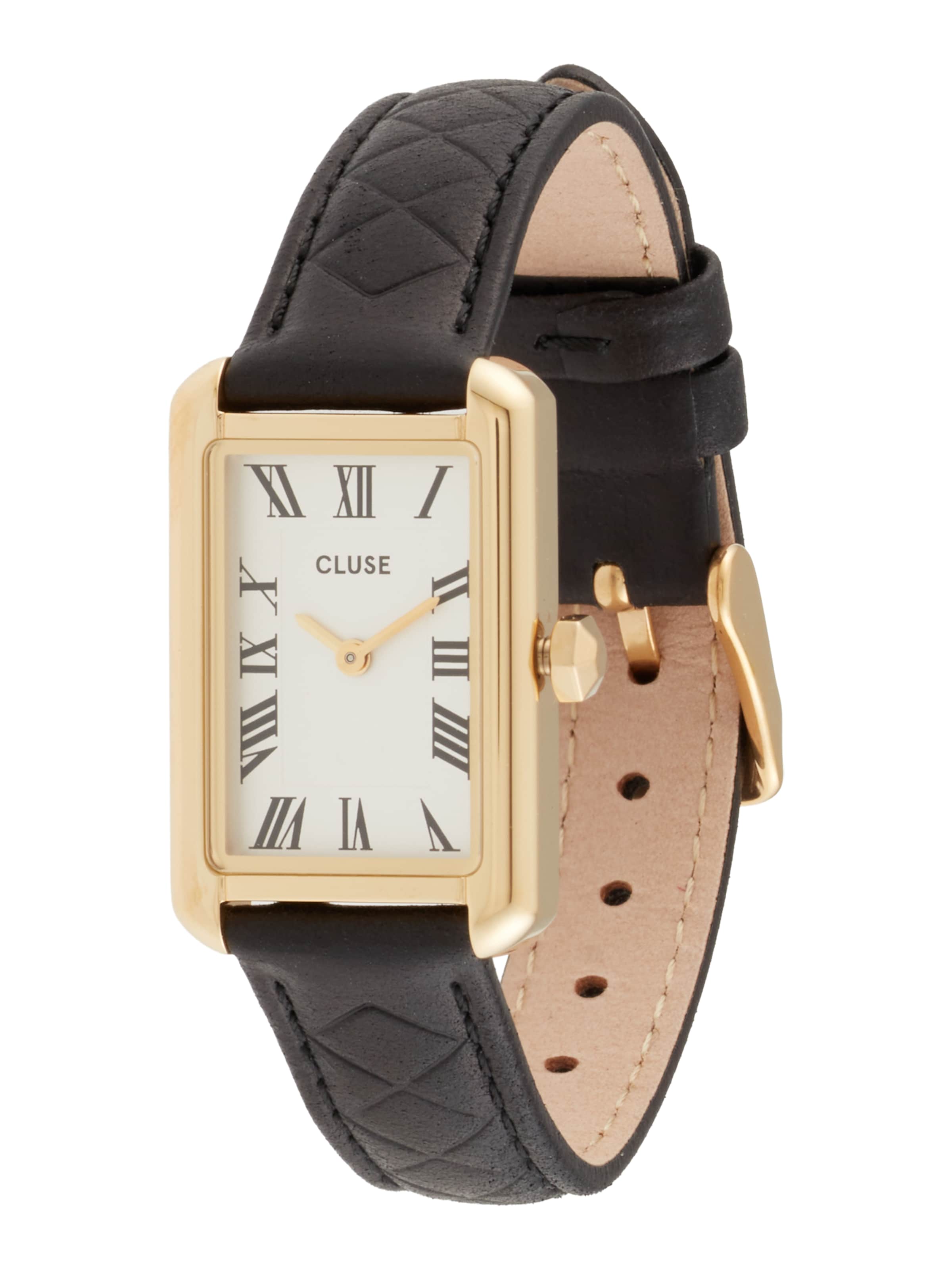 CLUSE Analogové hodinky – černá: přední strana