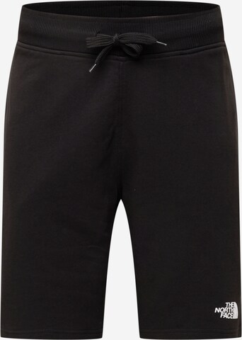 THE NORTH FACE Trousers in Black: front