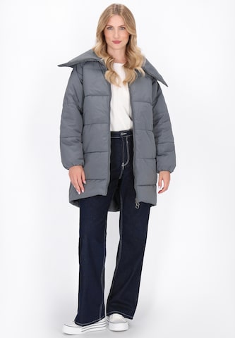 Manteau d’hiver DreiMaster Maritim en gris