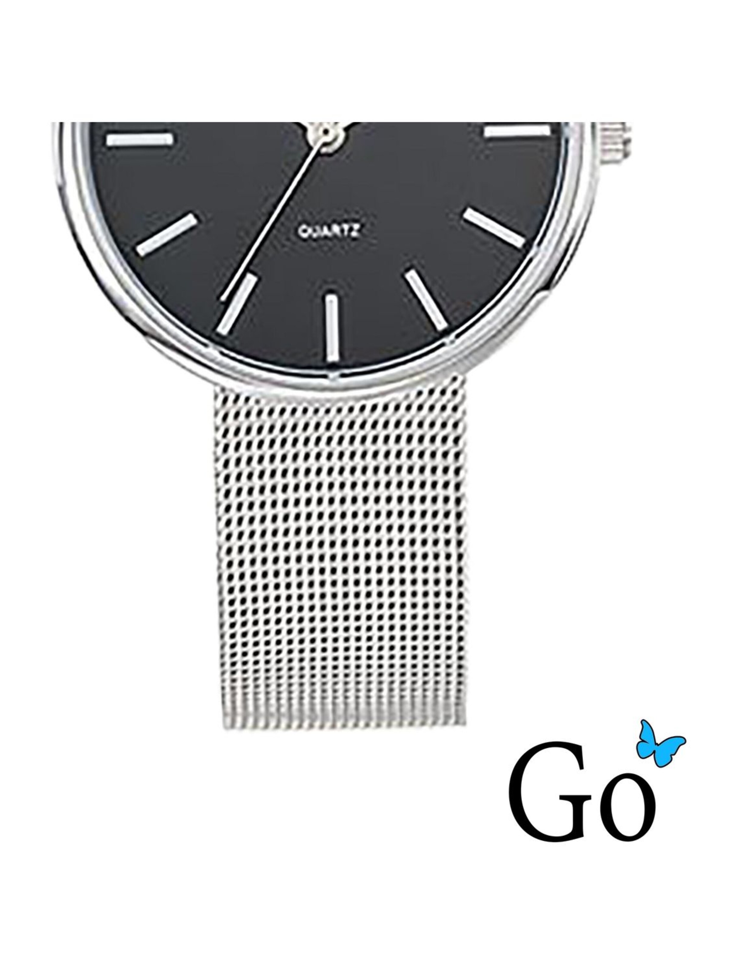 GO GirlOnly - Reloj analógico en plata