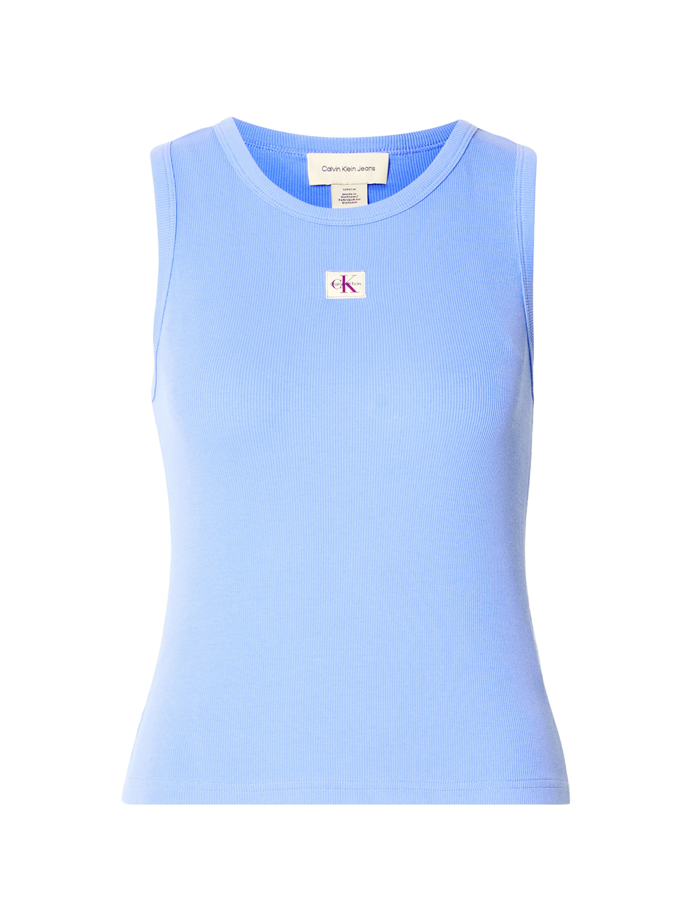 Calvin Klein Jeans Top in Blauw: voorkant