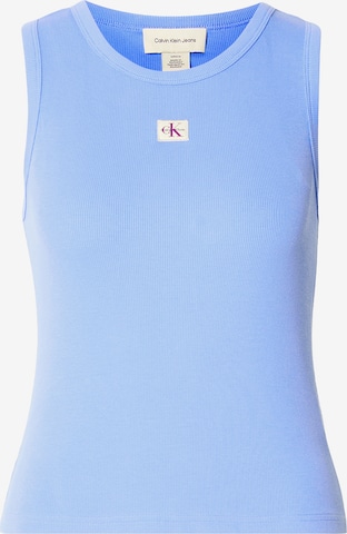 Calvin Klein Jeans Top in Blauw: voorkant