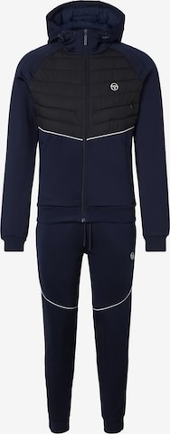 Completo per l'allenamento di Sergio Tacchini in blu: frontale