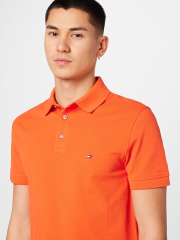 TOMMY HILFIGER Shirt 'Core 1985' in Orange