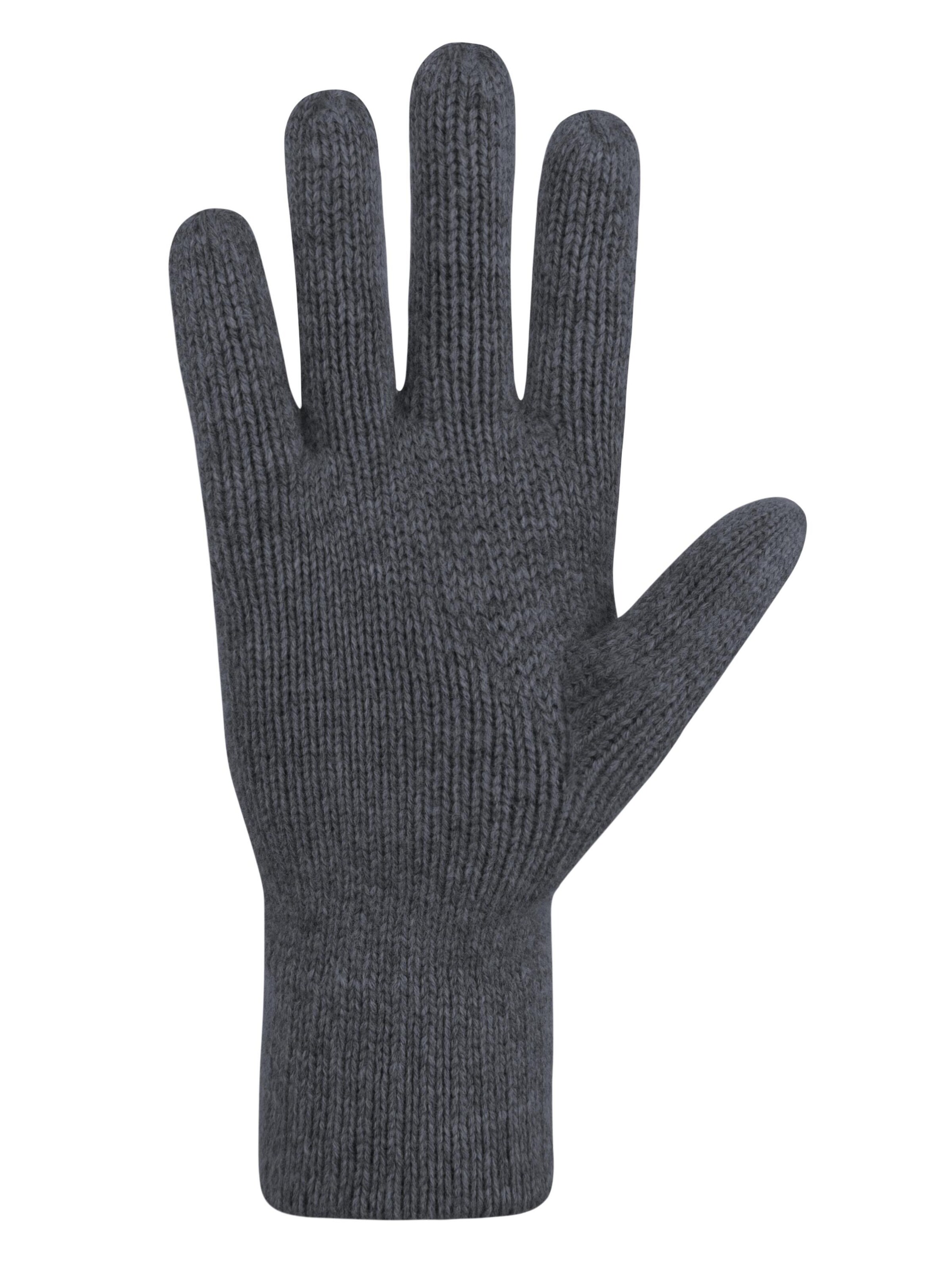 normani Full Finger Gloves 'Malak' in Grey