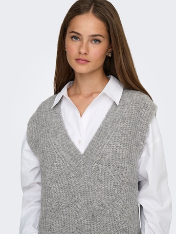 ONLY Sweater 'ONLGIila' in Grey
