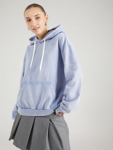 Monki Sweatshirt in Blauw