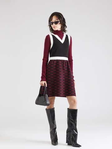 TOMMY HILFIGER Knit dress 'ZENDAYA' in Red