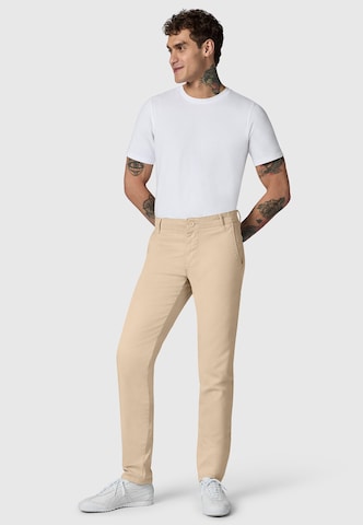 Slimfit Pantaloni chino 'Astron' di Peak Time in beige
