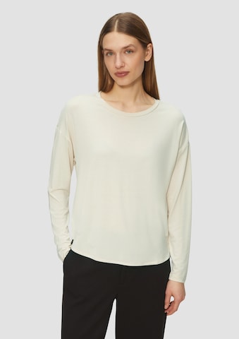 s.Oliver Shirt in Beige: front
