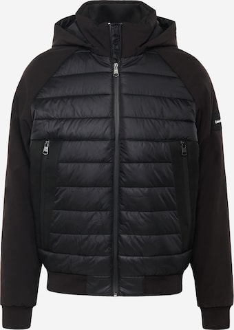 Calvin Klein Between-Season Jacket in Black: front