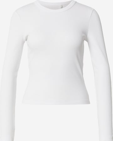 Maglietta 'ONLVAL' di ONLY in bianco: frontale