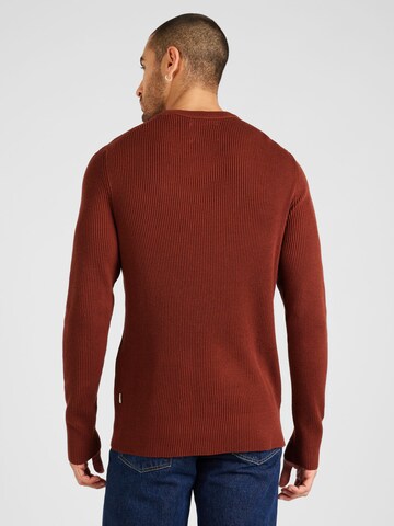 JACK & JONES Sweter 'PERFECT' w kolorze brązowy