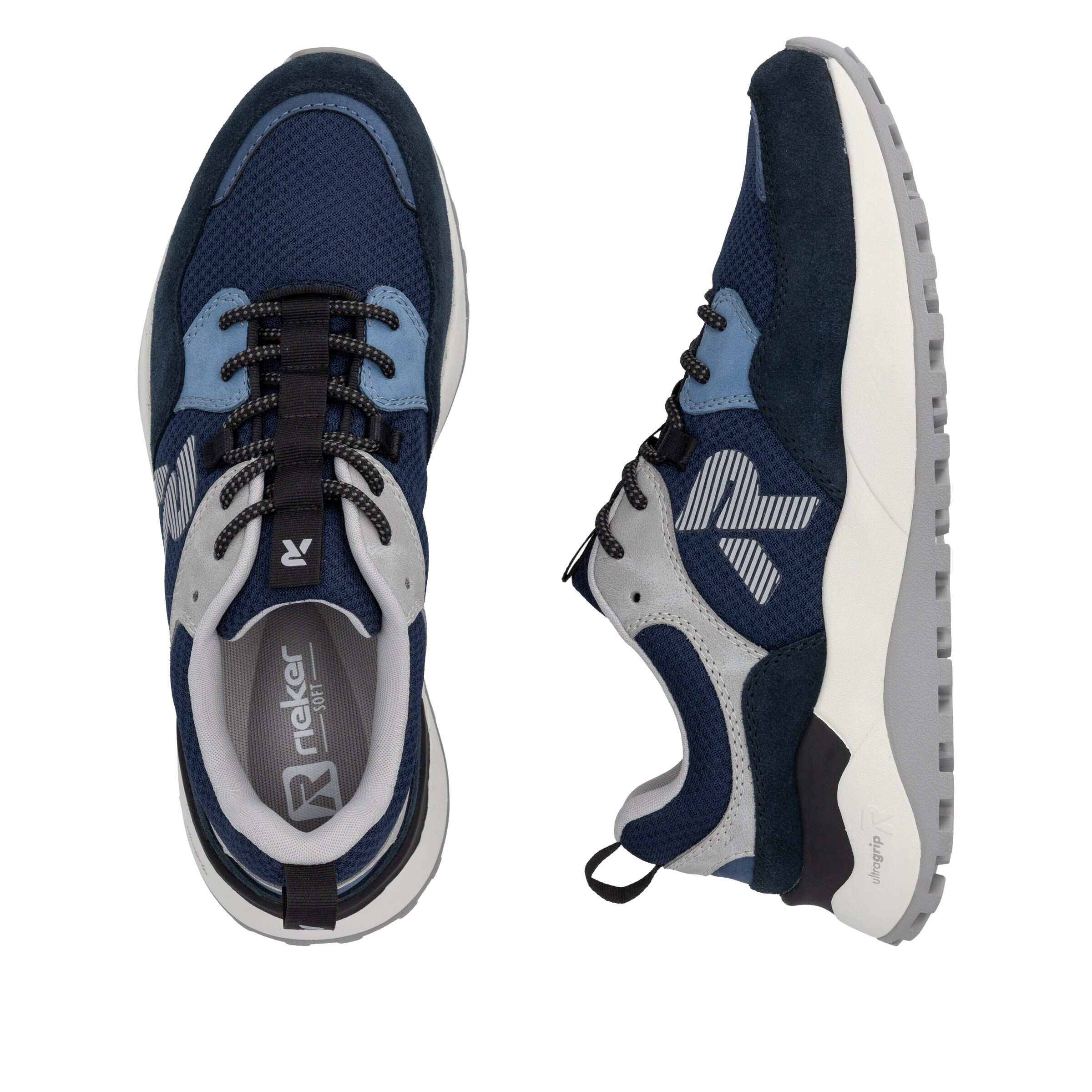 Rieker Sport Sneakers laag in Blauw