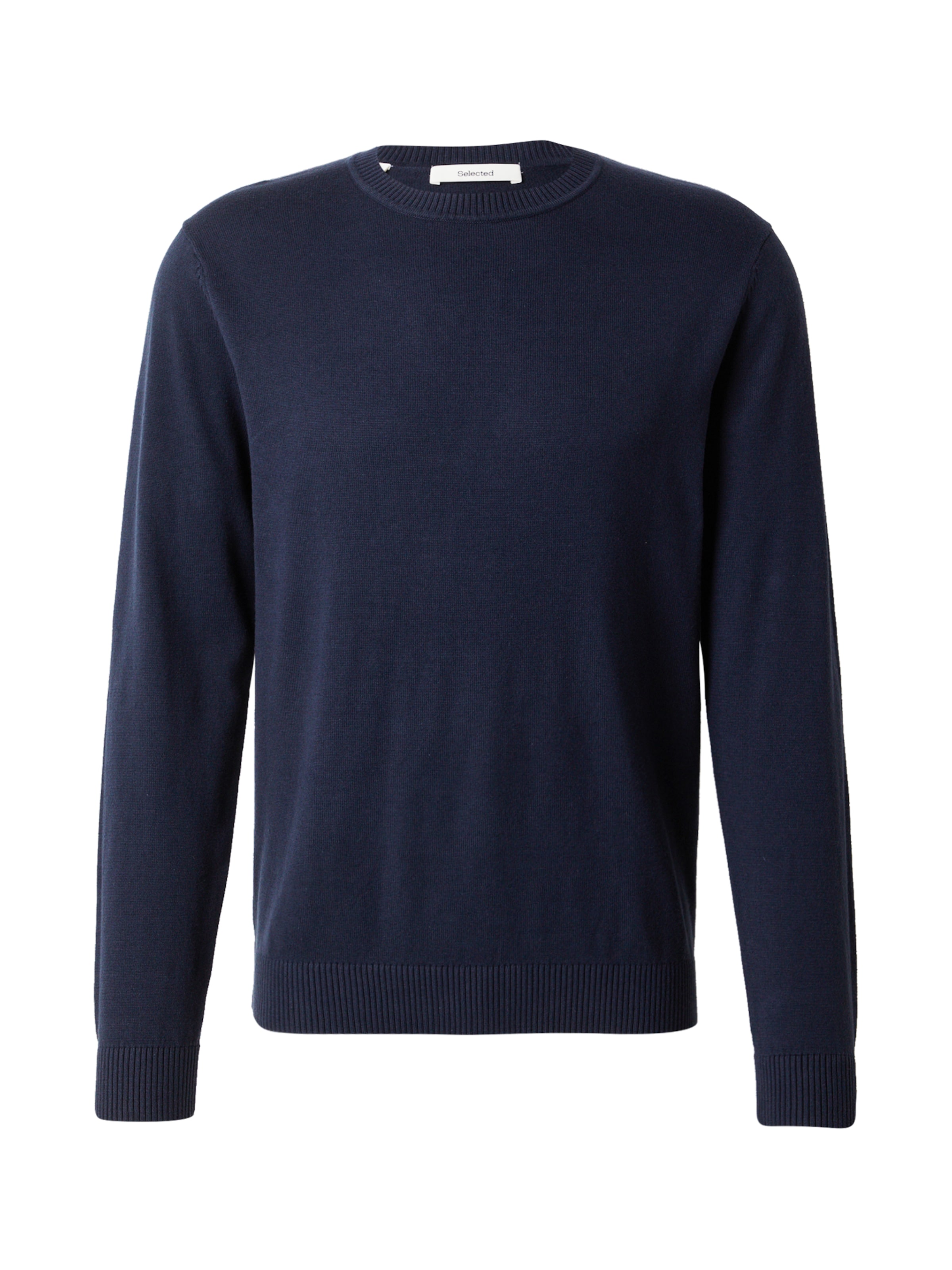 SELECTED Pulover 'SLHKRIS' | modra barva: sprednja stran