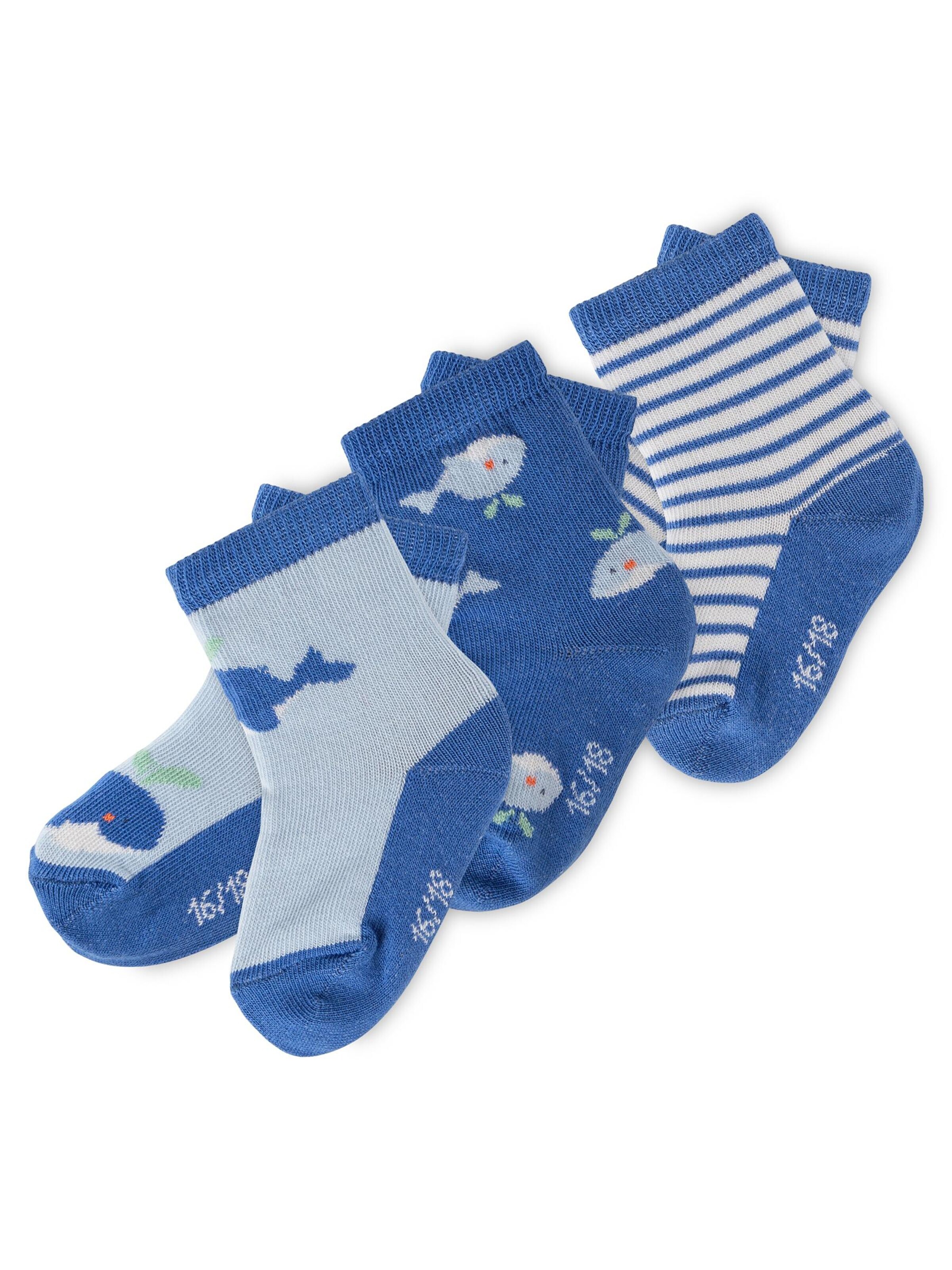 SIGIKID Socks 'Sockenset 3er Classic Baby' in Mixed colors: front