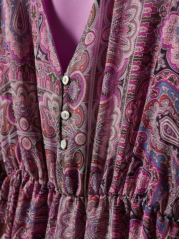 Robe-chemise 'Diana' MANGO en violet