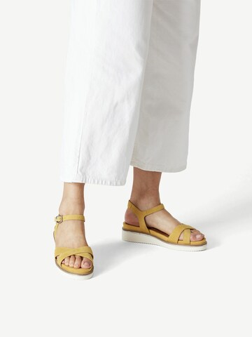 TAMARIS Sandal in Yellow