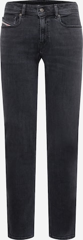 DIESEL רגיל ג'ינס 'SLEENKER' בשחור: מלפנים