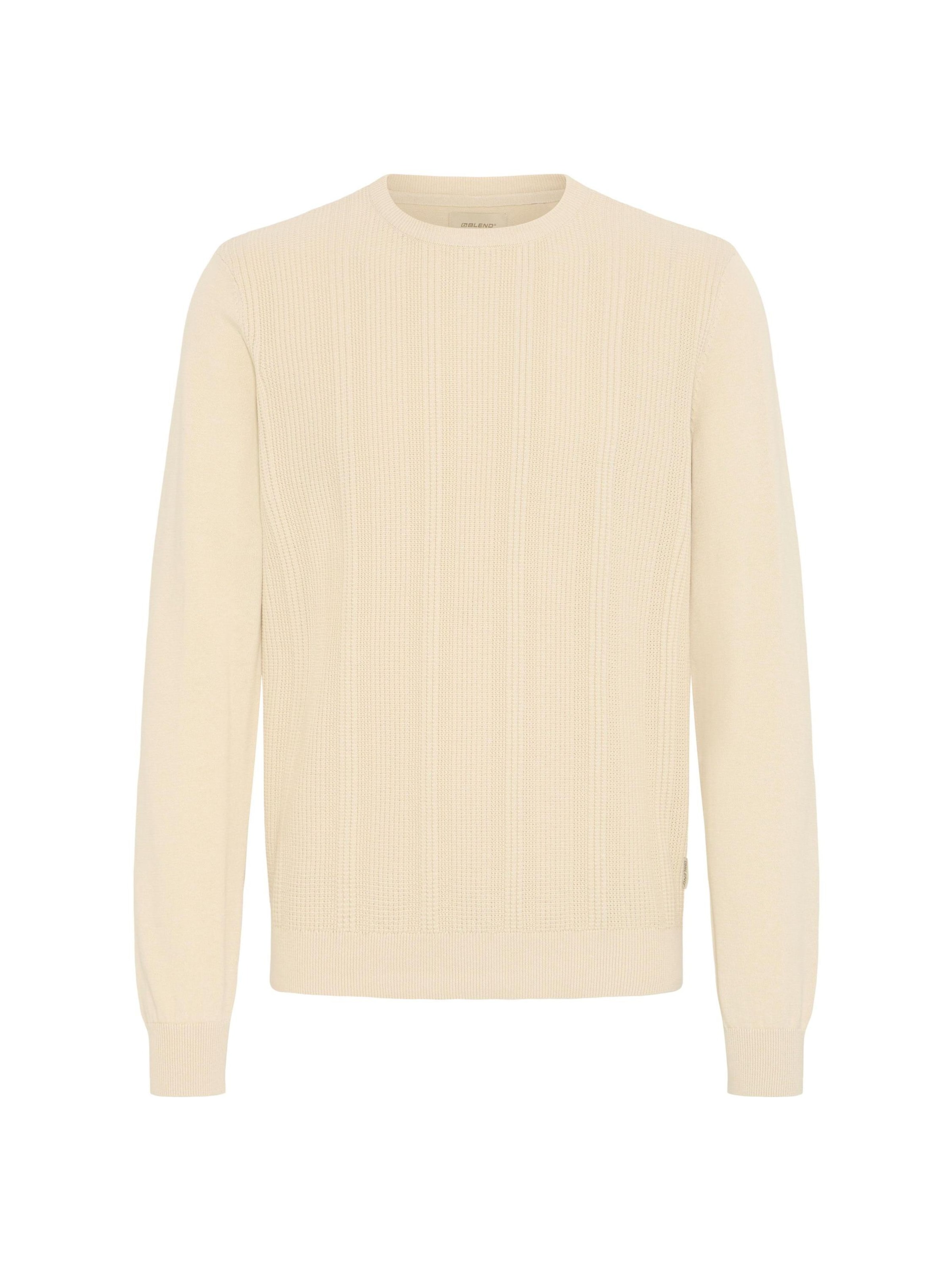 Pull-over 'BHBaron' BLEND en beige : devant