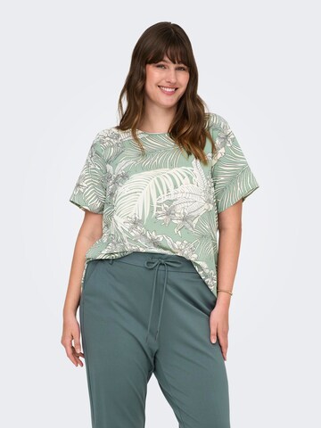 ONLY Carmakoma Blouse 'CARVICA' in Green: front