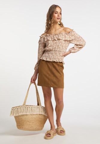 IZIA - Blusa en blanco