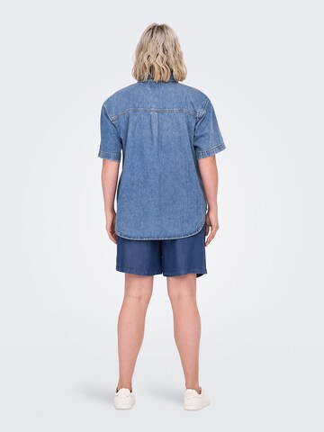 ONLY Carmakoma Bluse 'CARMontreal' in Blau