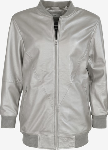 Maze Between-Season Jacket in Silver: front