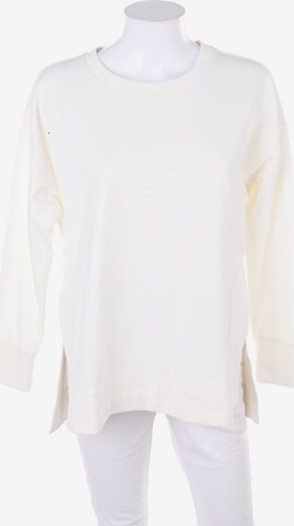 ESPRIT Sweatshirt & Zip-Up Hoodie in XS in White: front