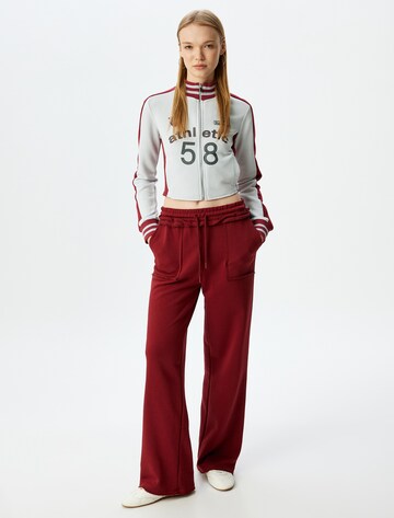Koton Sweatjacke in Weiß