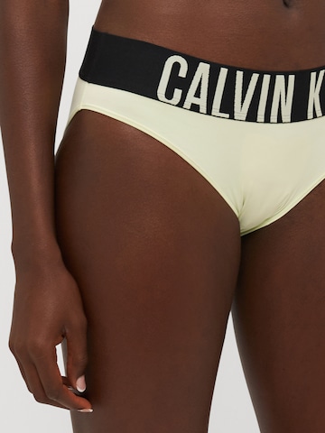 regular Slip 'Intense Power' di Calvin Klein Underwear in verde