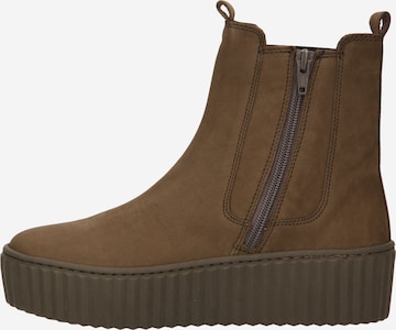 GABOR Chelsea Boots in Green