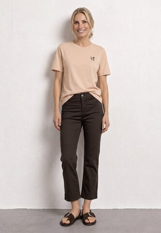 STREET ONE Regular Pants in Brown: front