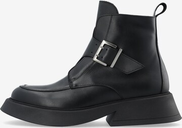 Bottines Bianco en noir : devant