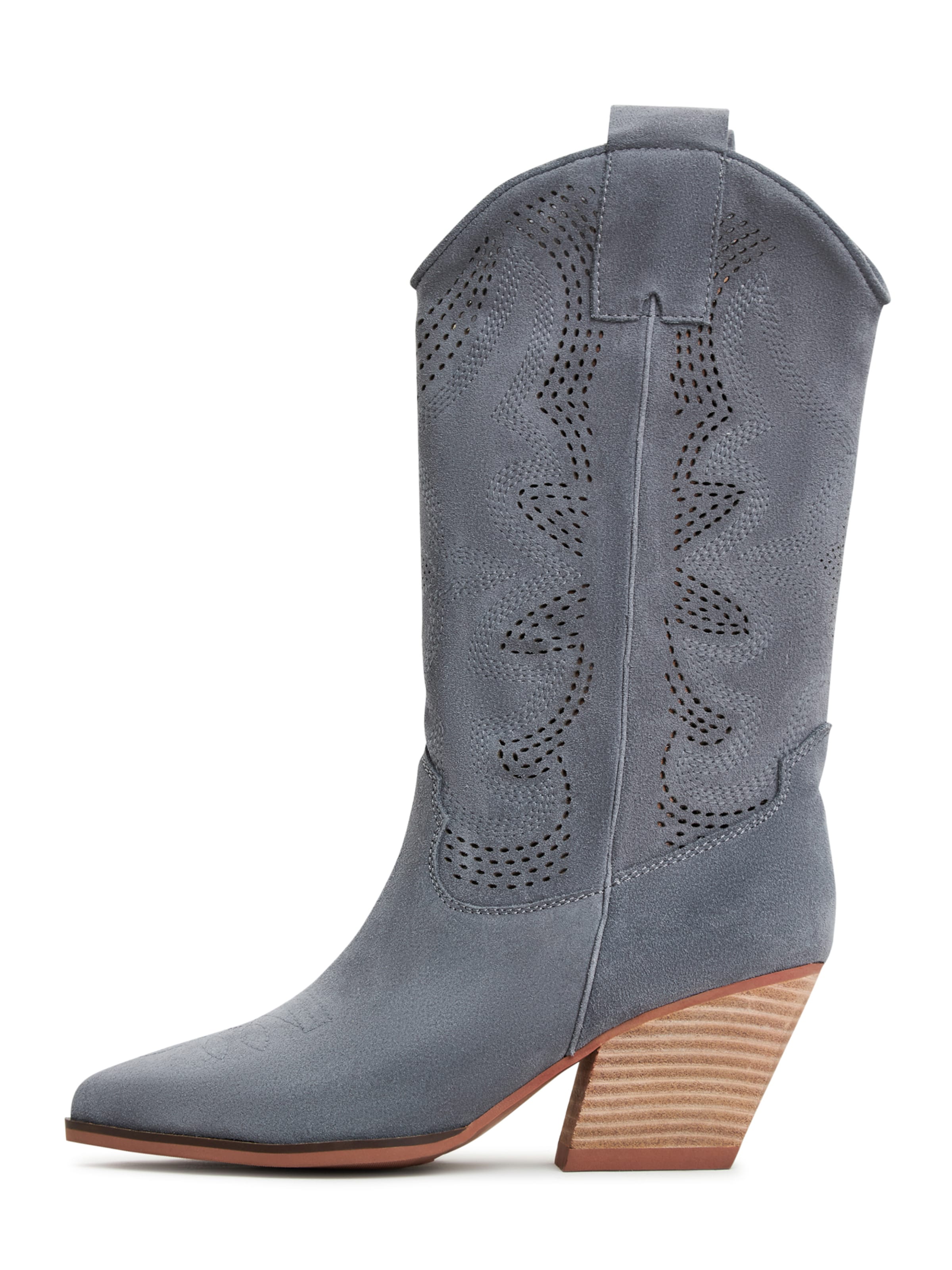 CESARE GASPARI Boots in Grey: front