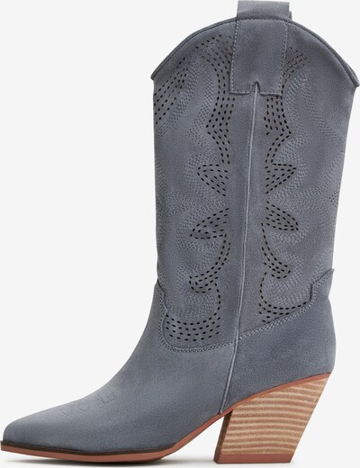 CESARE GASPARI Boots in Blue / Grey, Item view