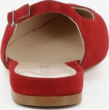 EVITA Slingback Pumps in Red