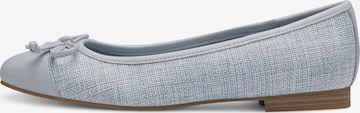 MARCO TOZZI Ballet Flats in Blue: front