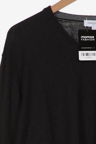 Calvin Klein Pullover XL in Schwarz