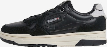 Sneaker bassa 'Chester Medal' di Pepe Jeans in nero: frontale