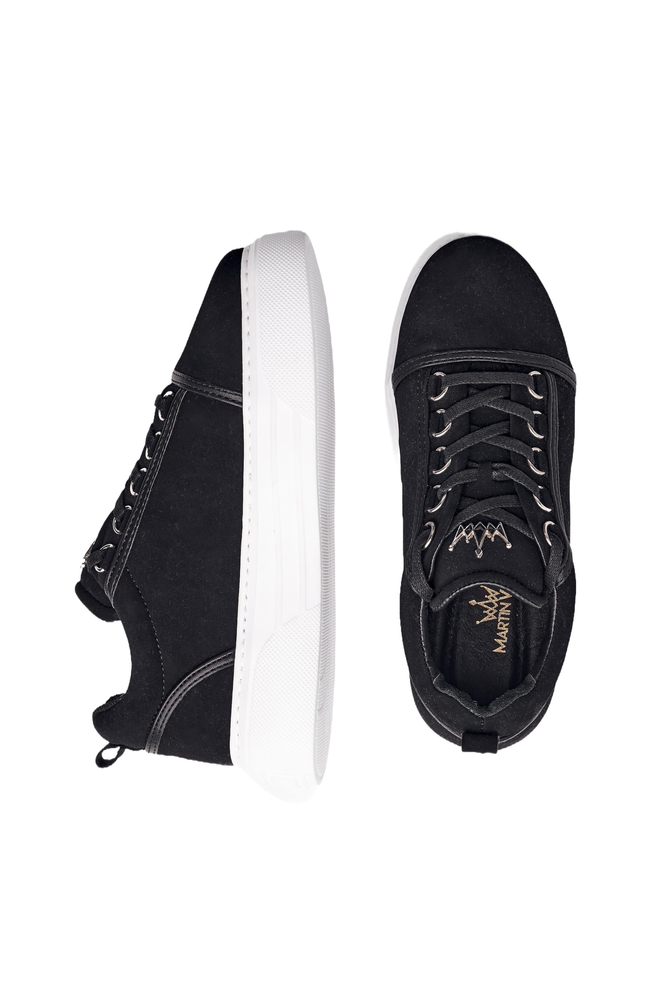 Baskets basses MARTIN VALEN en noir