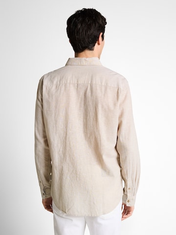 TOM TAILOR - Regular Fit Camisa em bege