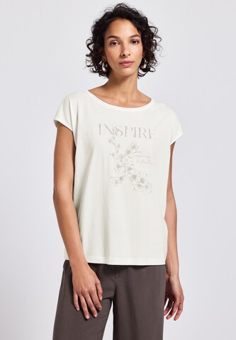 STREET ONE T-Shirt in Weiß: Vorderseite