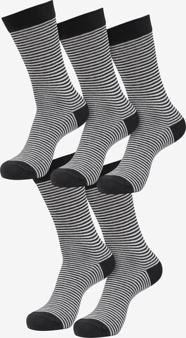 Chaussettes Urban Classics en noir : devant