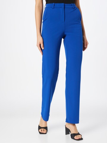 VERO MODA Regular Broek 'ZAMIRA' in Blauw: voorkant