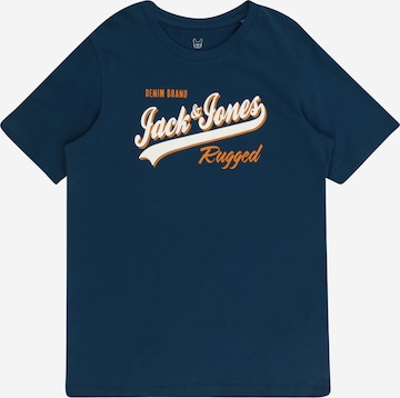 Jack & Jones Junior Μπλουζάκι σε μπλε: μπροστά